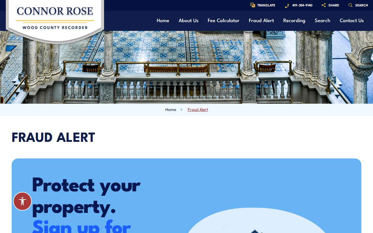 Bowling Green neighbors Wood County Recorder property fraud alert